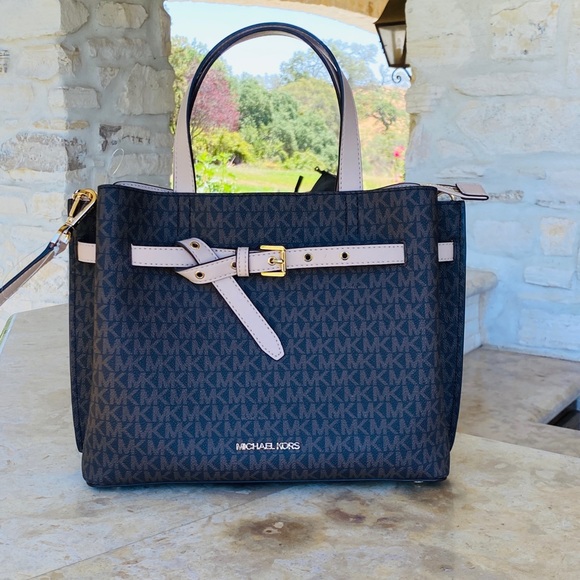 NWT Michael Kors Emilia LG Satchel&wallet - Picture 3 of 12